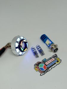 paket lampu stop LED proji+ lampu depan + sen jely.universal motor METIC& MOTOR BEBEK