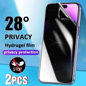 1-2Pcs 900D HD Clear Soft Hydrogel Film Privacy Screen Matte Protector Film For Motorola Moto G Stylus 5G 2022 2023 2024