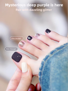 Miss Candy | Health Promoting White Revealing Peelable Quick Drying Toe Nail Polish 15ml