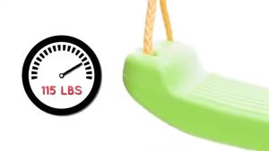 Japan Yokohama Safe Swing Seat with Strong Rope Durable Plastic Adjustable Hanging Garden Playground