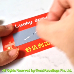 Ship from SG Lucky Draw Box 30cm Acrylic Durable party lottery Collapsible Spin Wheel Party Games