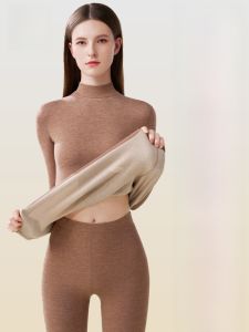 MiiOW | Warm and Seamless Womens Winter Underwear Set with Thickening and Two Pieces