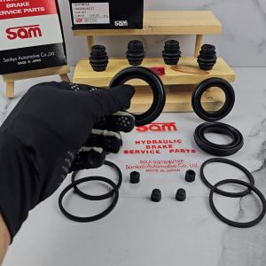 SIL SEAL KALIPER KIT REM CAKRAM DEPAN XTRAIL T30 2000 SAMPAI 2007 SERENA C24 2003-2012 1SET SAM