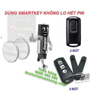 PIN REMOTE SMARTKEY HONDA (HÀNG XỊN) Smartkey ÔTÔ Xe Máy Energizer Mã Cr2032