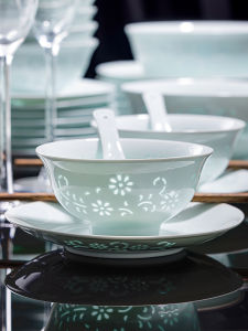 mornenjoy | Dụng Cụ Ăn Bữa Bằng Gốm Tráng Men và trong Suốt