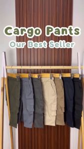 Celana Cargo Anak Zunior 1-12 Tahun 7 Pilihan Warna