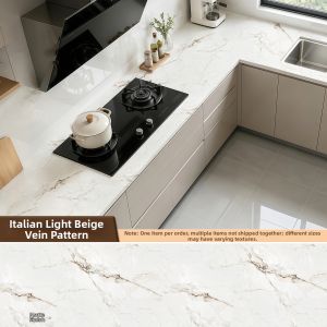 XIANXIANWUFANG | Waterproof Self-Adhesive Marble Desk Paper
