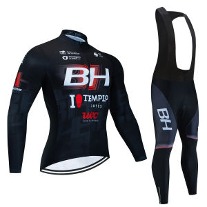 BH Team Autumn Cycling Jersey Set Bicycle Sportwear MTB Maillot Ropa Ciclismo Road Bike Uniform Long Sleeve Bicicleta Clothing