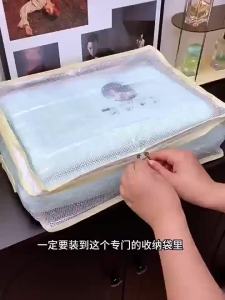 preferredLarge Capacity Transparent Mesh Zipper Bags for Clothing Organizer Home and Travel Useproduct