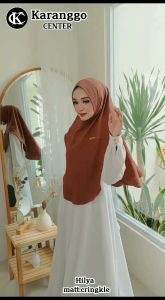 Jilbab Instan Premium Bergo Crinkle Air Flow High Quality Terbaru 2024