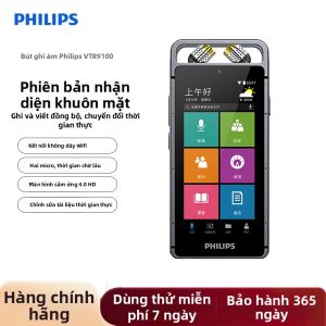 Philips | Bút Ghi Âm Chuyển Đổi Giọng Nói Sang Văn Bản Thông Minh AI