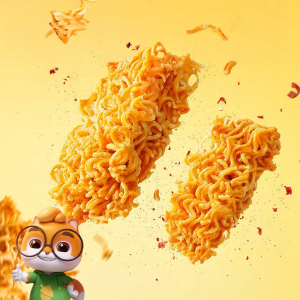 Three Squirrels | Delicious Mixed Flavor Snack Noodles 20 Packs