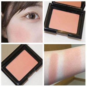 Natural Looking Single Color Cheek Blush Powder Affordable Alternative to High End Brands for Students Salmon Pink Tint