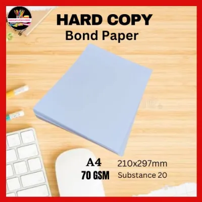 25 50 100/SHEETS/PACK Hard Copy Bond Paper Short/A4/Long 70GSM For School and Office Supplies