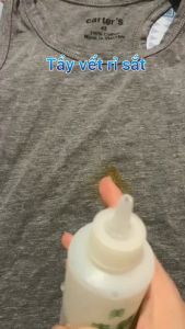 Tẩy gỉ sét gỉ sắt quần áo siêu sạch