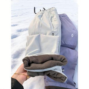 Waterproof Windproof Warm Ski Hiking Pants Men Women