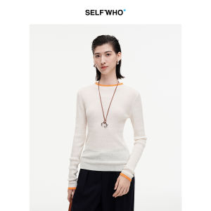 Merino Wool Half-Neck Knit Sweater Thermal