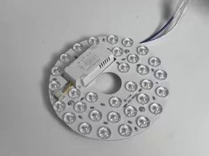 IRALAN 3-Color LED Ceiling Light Board Controller Easy-to-Install Wide Voltage 85-265V Panel Light Chip 3 Blades Fan Light