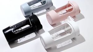 600ML Electric Shaker Bottle Protein Powder Automatic Mixer BPA Free with USB Rechargeable Fitness Mixing Cup