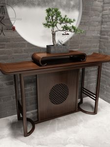 New Chinese Style Entrance Hall Table Simple Solid Wood Living Room Supply Table Strip Case Entrance Table Luxury Quality Furniture