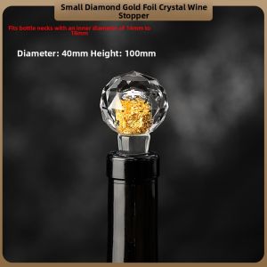 FLOWER MOO | Creative Glass Crystal Wine Bottle Seal