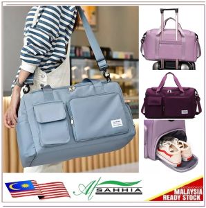 3R4 Al Sahhia Beg Bagasi Melancong Wanita Lelaki Beg Galas Jinjing Silang ( Luggage Sport Gym Yoga Bag Men Women Sport Backpack Casual )