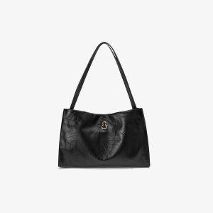 Genuine Leather Crossbody Tote Bag