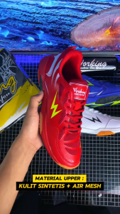 Sepatu Pingpong Tenis Meja Lapangan Tennis Shoes Olahraga Cowok Alderon