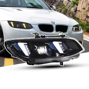 Cụm Đèn Pha LED Projector DRL Xi Nhan Độ Chế Cho BMW 3 Series E92 E93 M3 2011-2013
