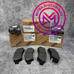 Brake Pad frt/Kampas Rem Depan Toyota Calya-Sigra (1set LH/RH) 04491-BZ030