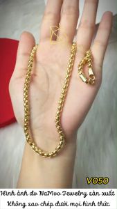 Dây Chuyền Nam Mạ Vàng Cá Tính Mạnh Mẽ V050