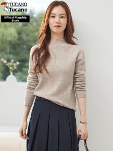 TUCANO | Warm Half-High Collar Wool Sweater