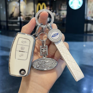 ปลอกสวมกุญแจรีโมท ford พวงกุญเเจรถ focus ECOSPORT FIESTA ปลอกกุญแจรถ focus keyless เคสกุญแจ ford