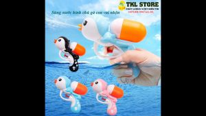 Đồ chơi trẻ em đồ chơi bắn nước hình chú gà con vui nhộn - TKL STORE