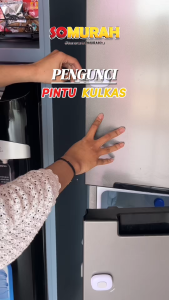 Pengaman Kunci Lemari Kulkas Laci Pengait Pintu Safety Lock Bahan Elastis Awet Tahan Lama
