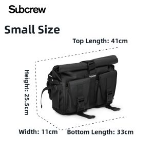 Subcrew | Functional Style Crossbody Bag Expandable Large Capacity Laptop Bag