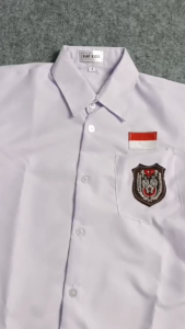 Seragam Anak Sekolah SD Perempuan Lengan Pendek Bahan Katun Oxford Premium Tidak Tembus Pandang