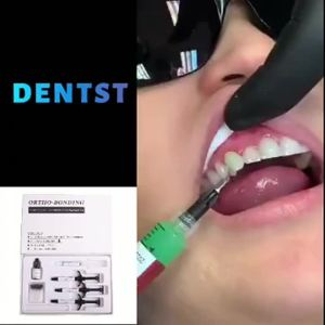 Dental Orthodontic Adhesive for Bracket Brace Teeth Light Curing Bonding Blue/Green Glue Self Cure Resin Gel Direct System