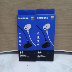 Handfree branded Samsung realme oraimo bass murah
