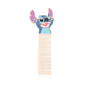 Super cute Stitch makeup brush set creative portable hand mirror and comb to choose from suitable for girls birthday parties