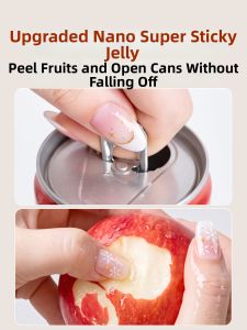 DENGJIE | Ultra-Thin Highly Adhesive Waterproof Wearable Nails Jelly Gel Stickers