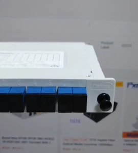 1*2/4/8/16 SC UPC Fiber Optic Splitter Cassette Box Plug-in Type Beam Splitter