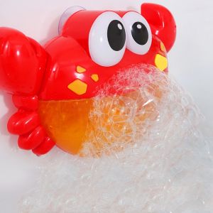 Baby Shower Toy Crab Bubble Machine Toy Swimming Music Toys Bathroom Bathtub Toy