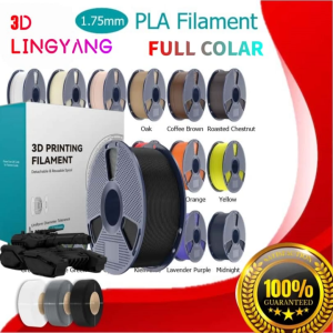 [Boxed] LINGYANG 3D Filament PLA 1.75mm 1kg Filament Food Safe Filament PETG ABS 1.75mm