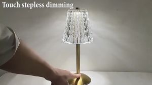 Portable Desk Lamp3 Color Touch Sensor Control Cordless LED Table Lamp3-Levels Brightness Rechargeable Bedside LampNight Light for Kids NurseryDining Room Lamp