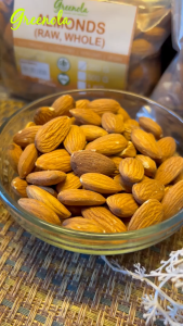 Greenola Whole Organic Almonds (Bulk) 10 Kgs
