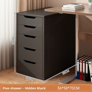 ZHUOHE | Under-desk Drawer Storage Cabinet Files Organizer