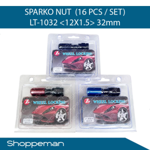 UNIVERSAL SPARKO NUT 32MM 12x1.5 LT-1032 (16PCS/SET)