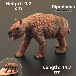 MENGSILE | Solid Simulated Prehistoric Animal Toy Dibelodon