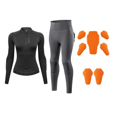WOSAWE | WOSAWE Women Motorcycle Jacket Motorcycle Summer Downhill Motorbike Breathable and Slim Fit Moto Racing Clothing